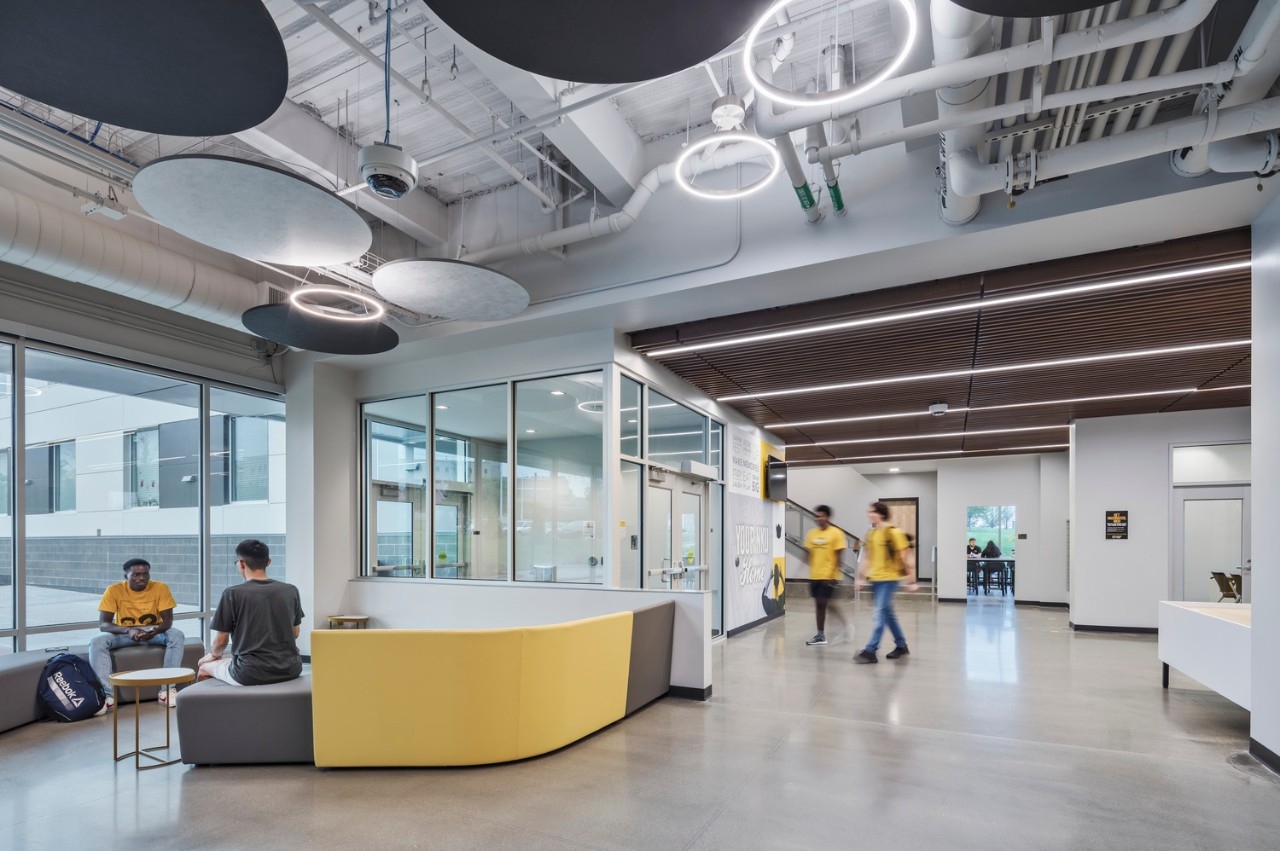 Main lobby of New Residence Hall