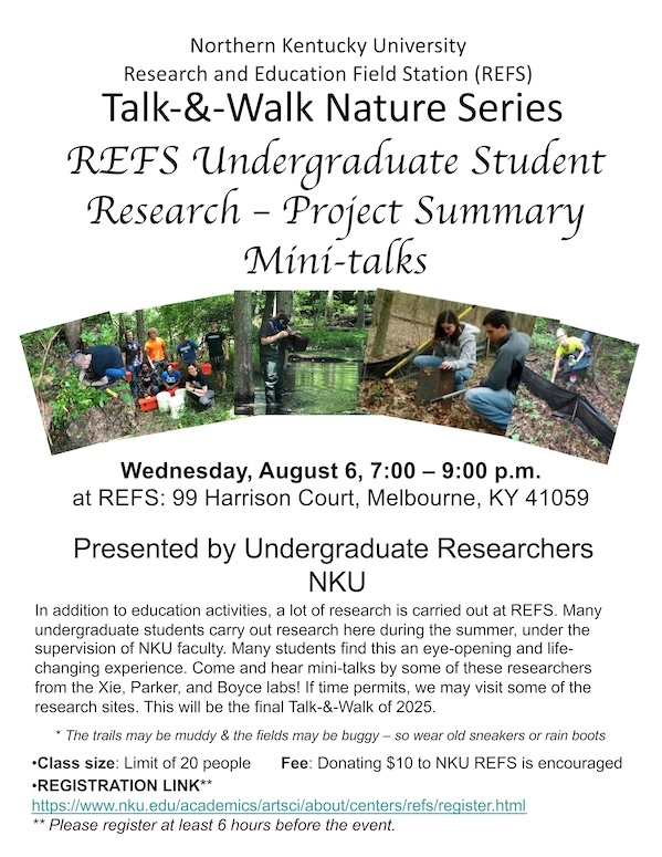 REFS Talk-&-Walk Drawing in Nature