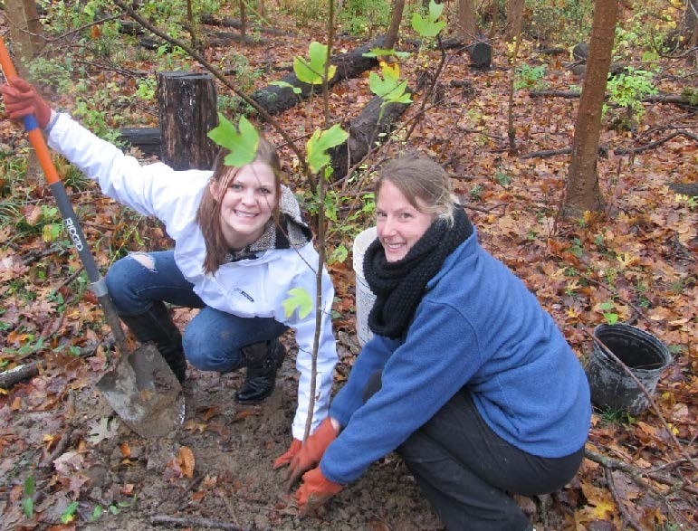 ECOS tree-planting event