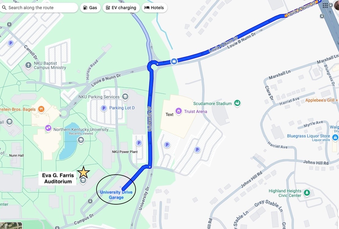 NKU Parking Map