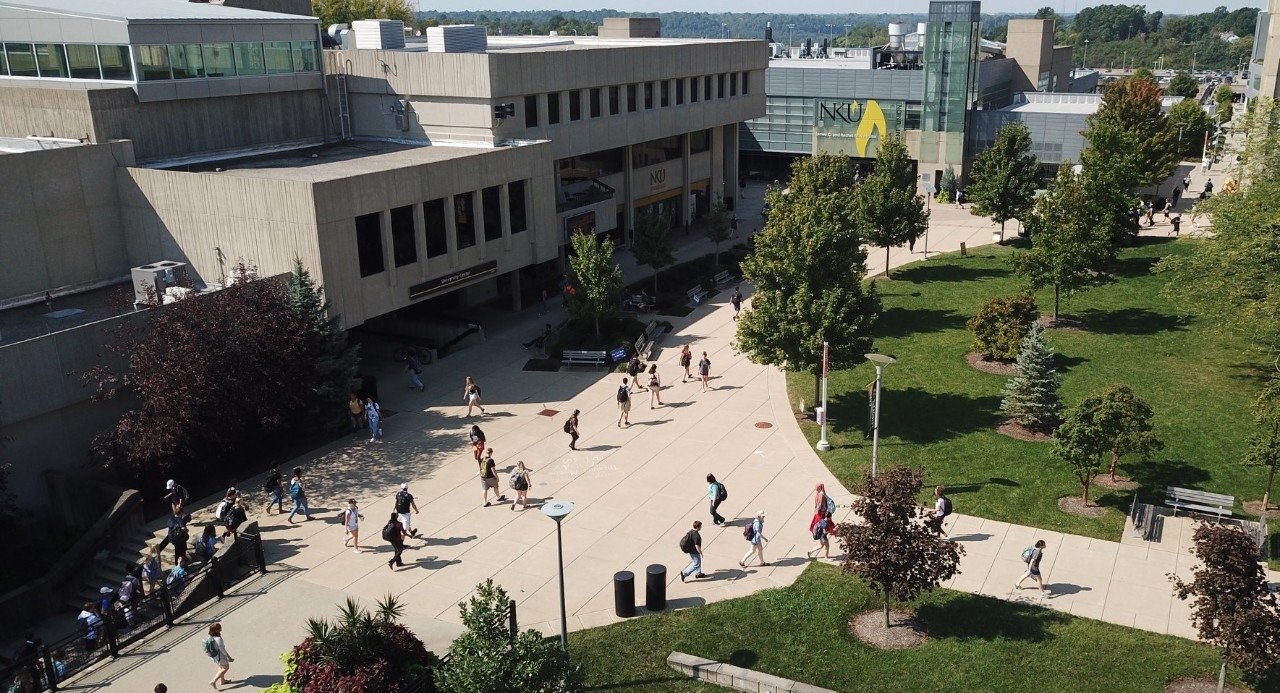 Students attending Career Fair 
