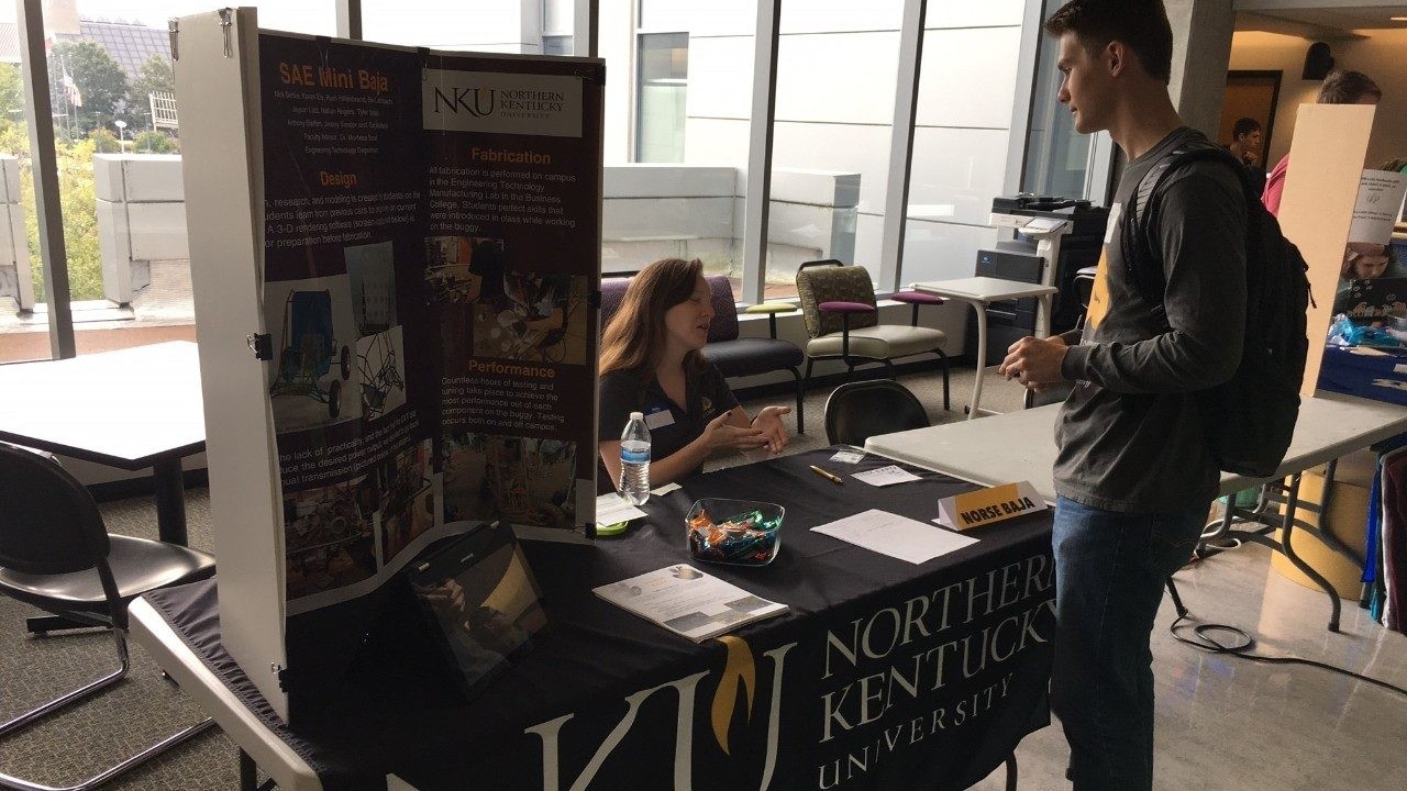 A student organization representative in the NKU Student Union